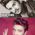o título curte Elvis, o original, ha, ha, ha!