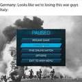 Alemanha: "parece que nos vamos perder essa guerra caras."