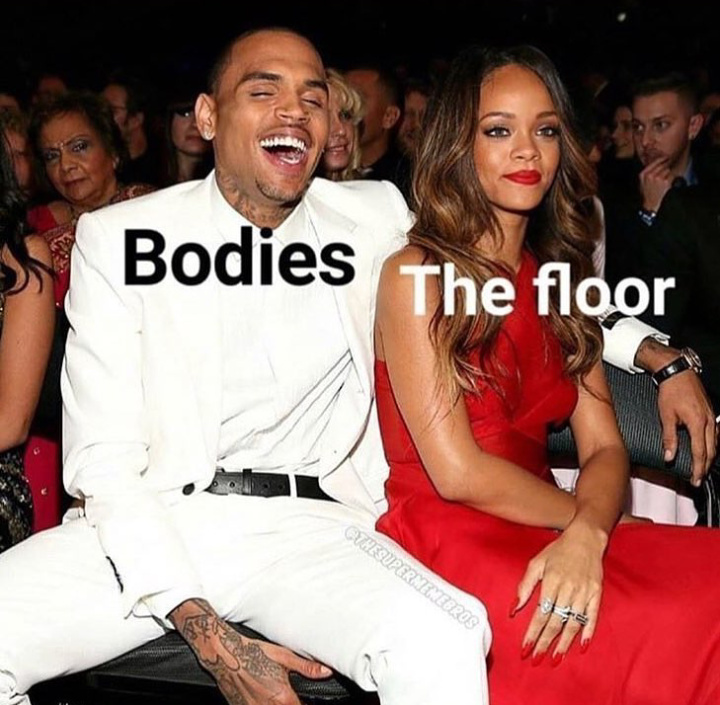 Let the bodies hit the floor - meme