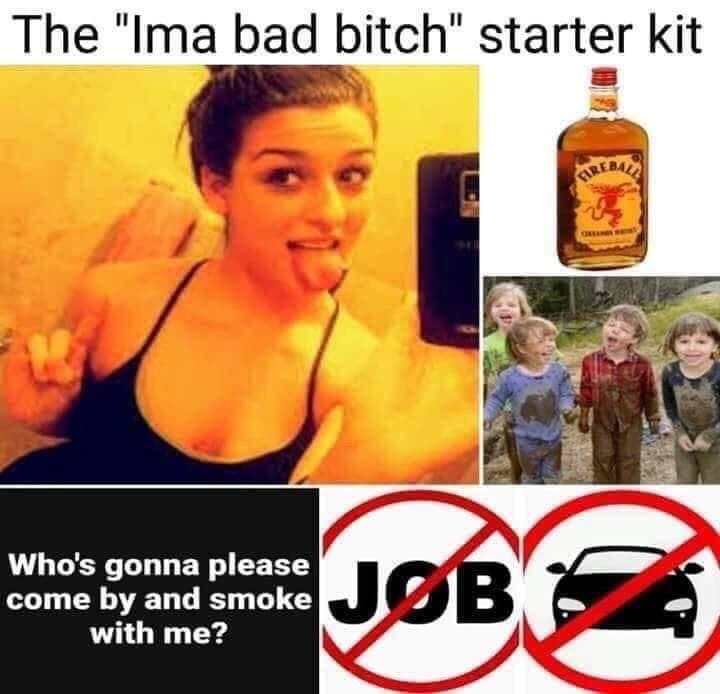"Ima bad bitch" starter kit - meme
