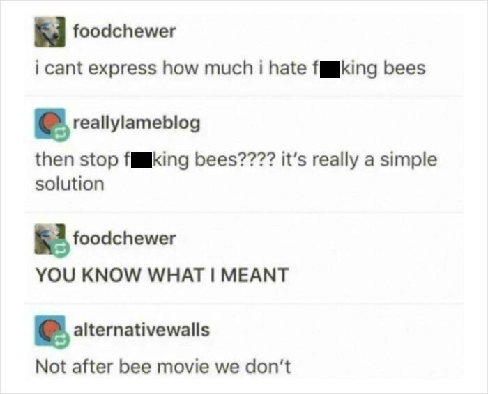 Bee Movie was savage - meme