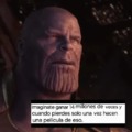 Thanos tenía razón