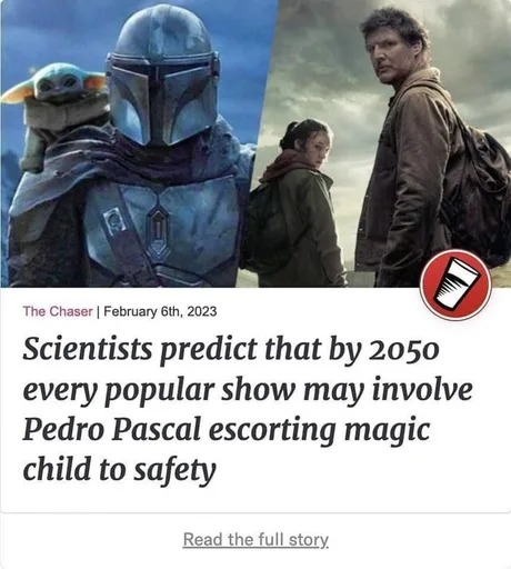 Pedro Pascal 2050 - meme