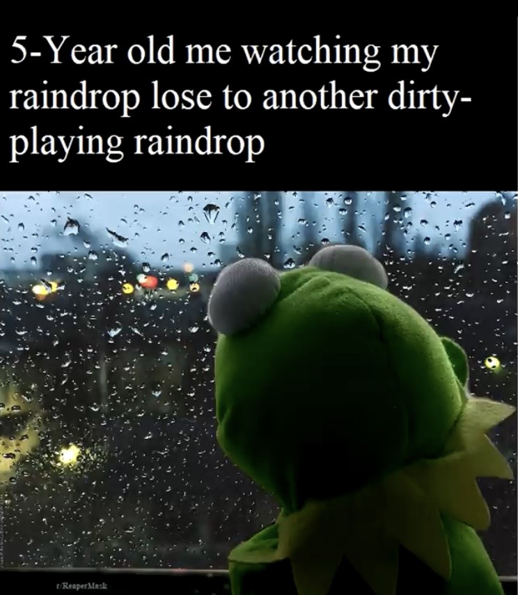 Raindrop - meme