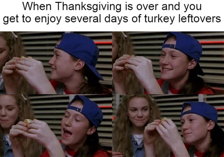 thanksgiving turkey leftovers meme
