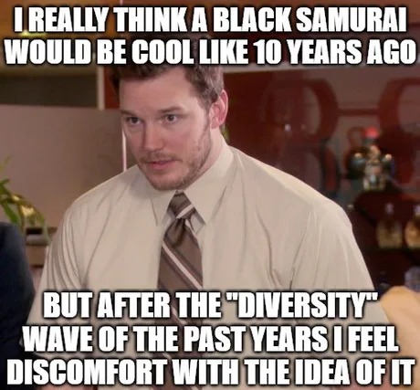 Black Samurai meme
