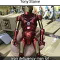 Tony starve