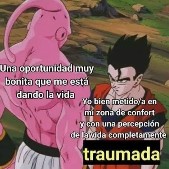 Que tal su vida traumada - meme