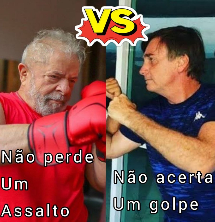 A luta do século - meme