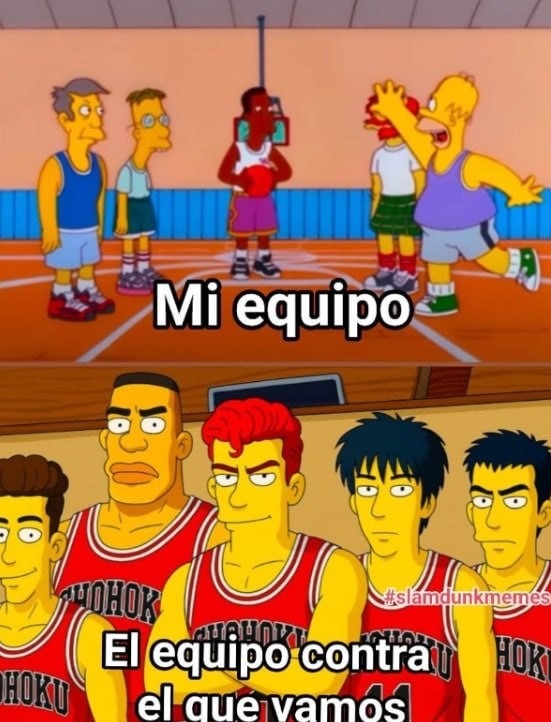 mi equipo de basket - meme