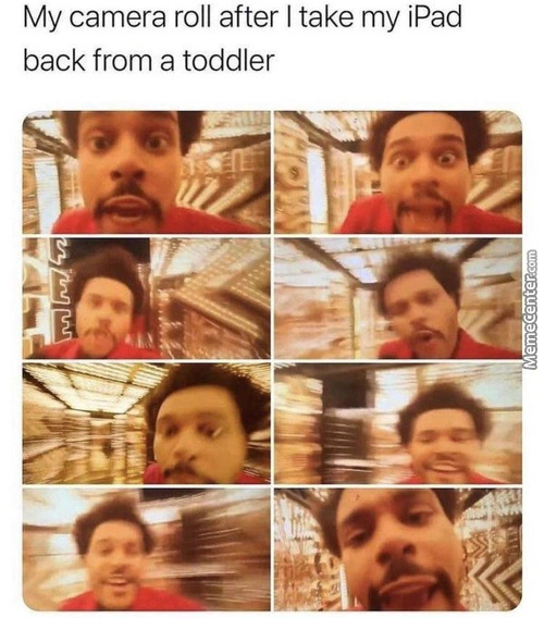 Damn u toddler - meme