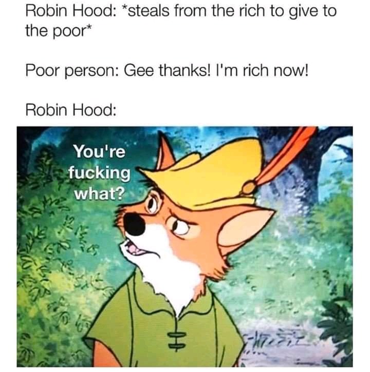 rich, he's fucking rich - meme