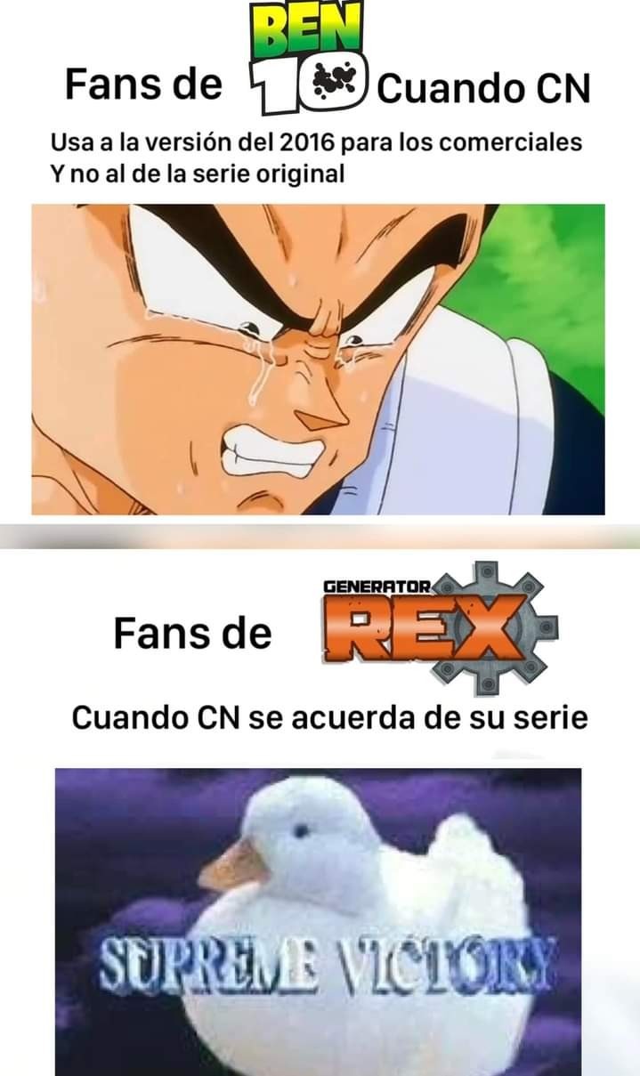 Ya revivan Generador Rex - meme