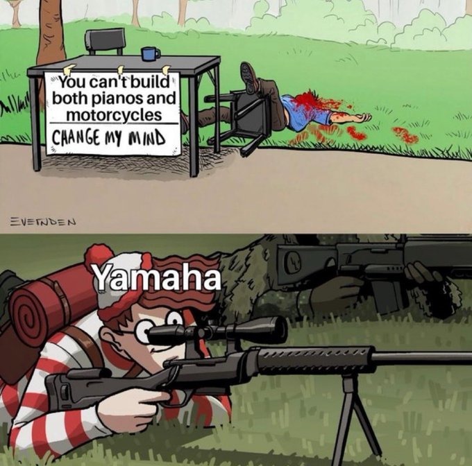 yamaha makes dildos too - meme