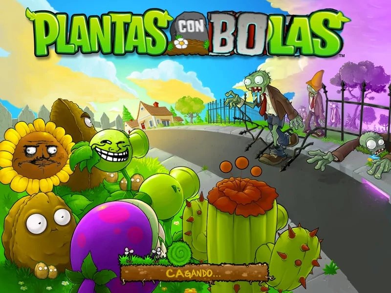 Plantas con Bolas - meme