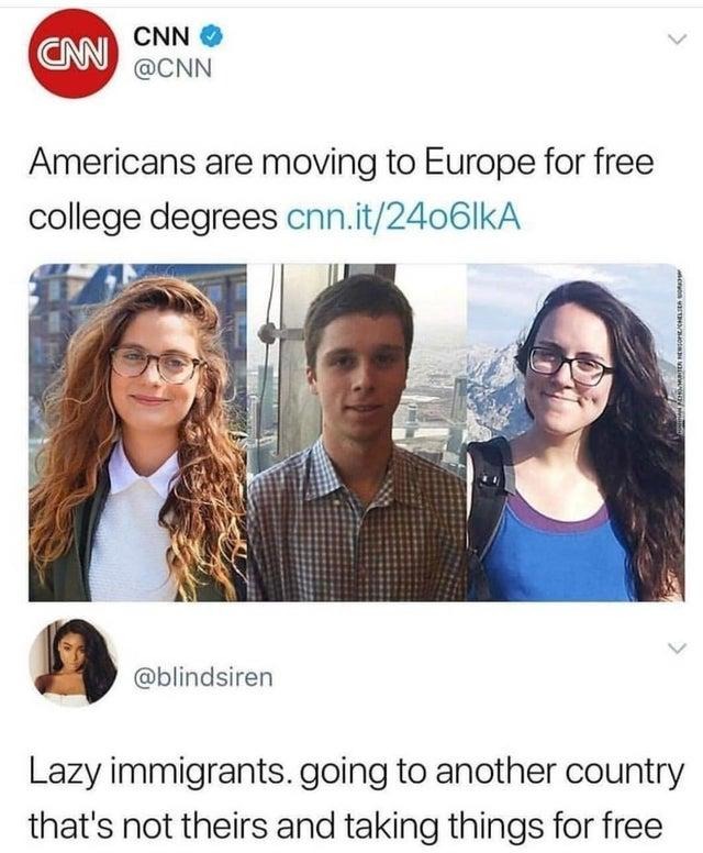 Lazy immigrants - meme