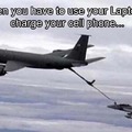 Charging your phone from your laptop