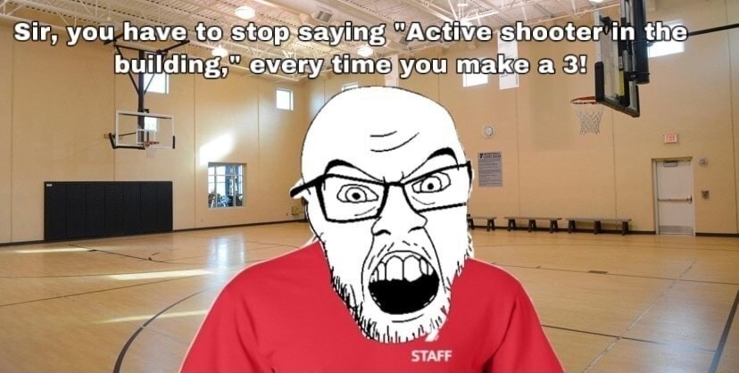 Active shooter - meme