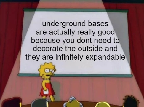 Underground bases - meme