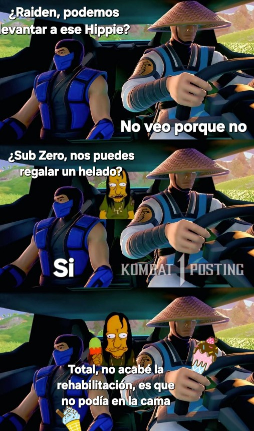 Raiden y Kaui liang best friends - meme