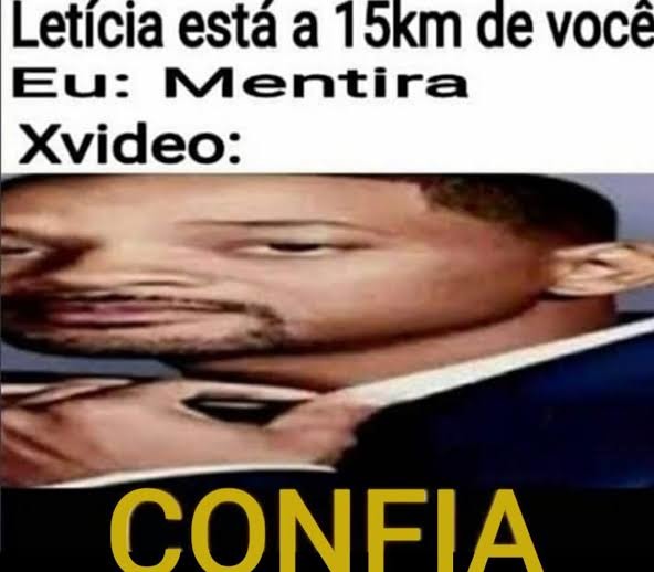 Confia - meme