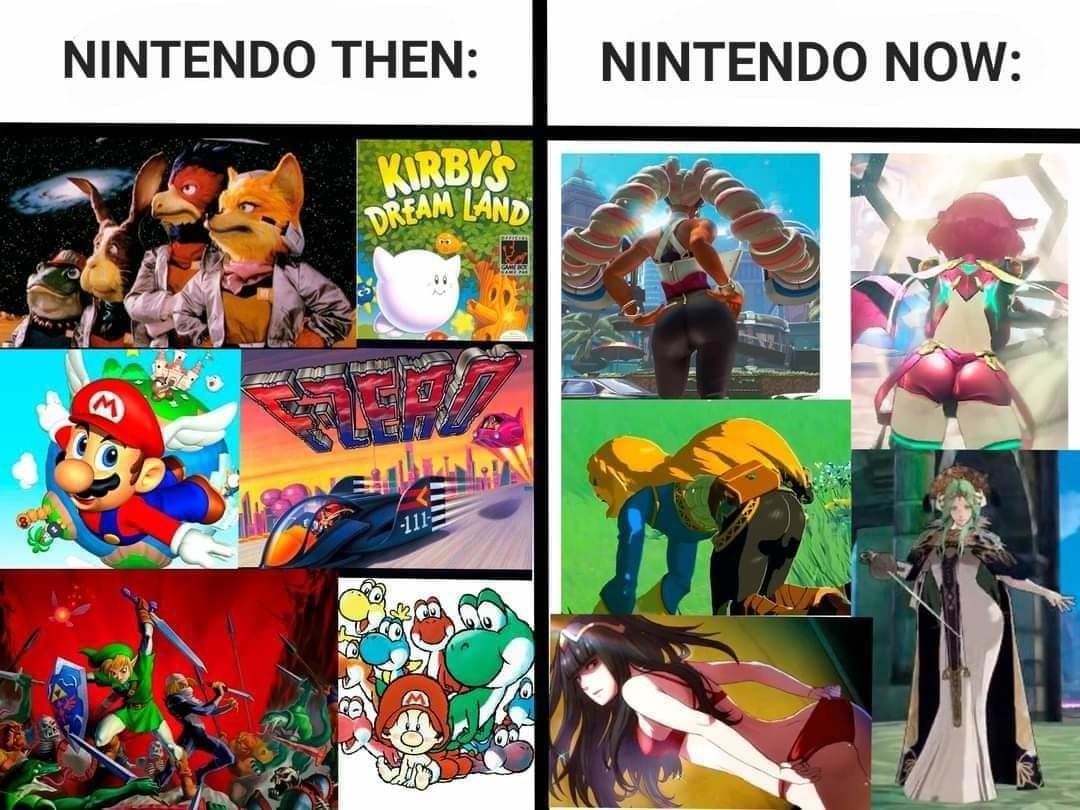 Los "fans" de Nintendo de ahora son morros como de 13 años que huelen a kk y viven en la basura, mejor deberían dormir a toda esa gente emuladora - meme