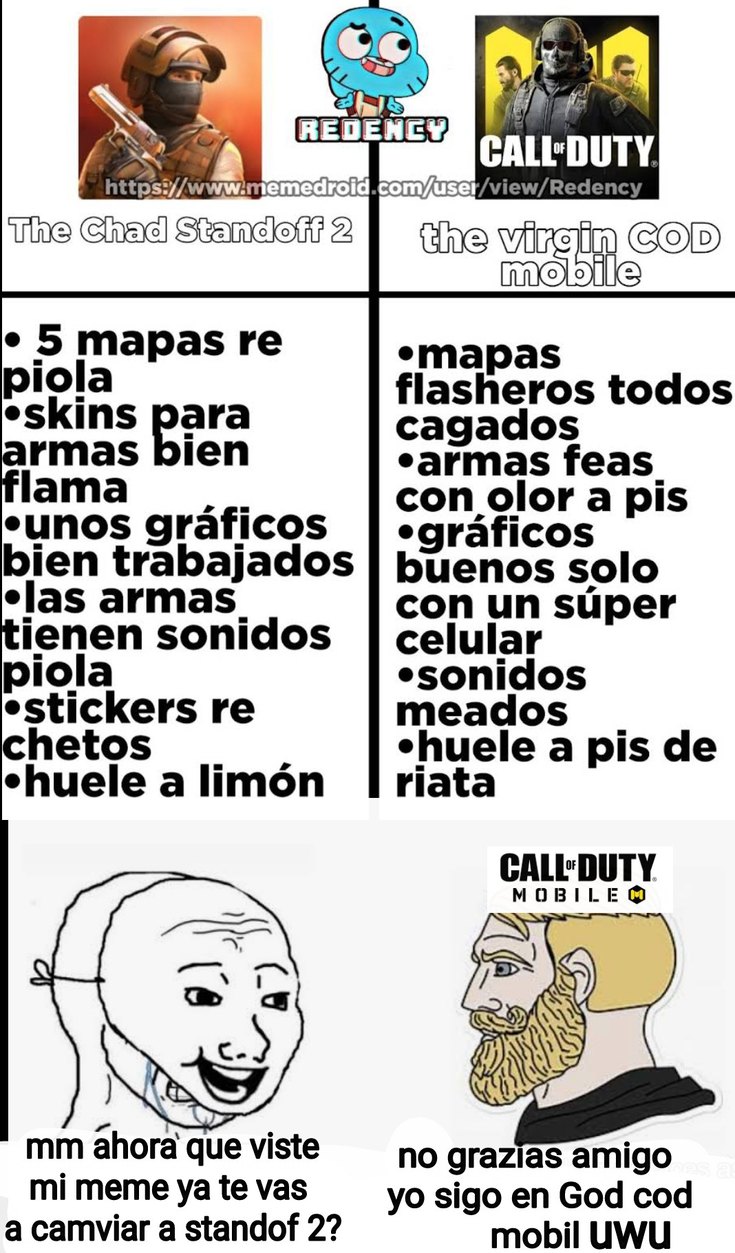 Lo que pensó el we que hizo ese meme