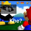 Wtf el Mario 64 es raro en español XD