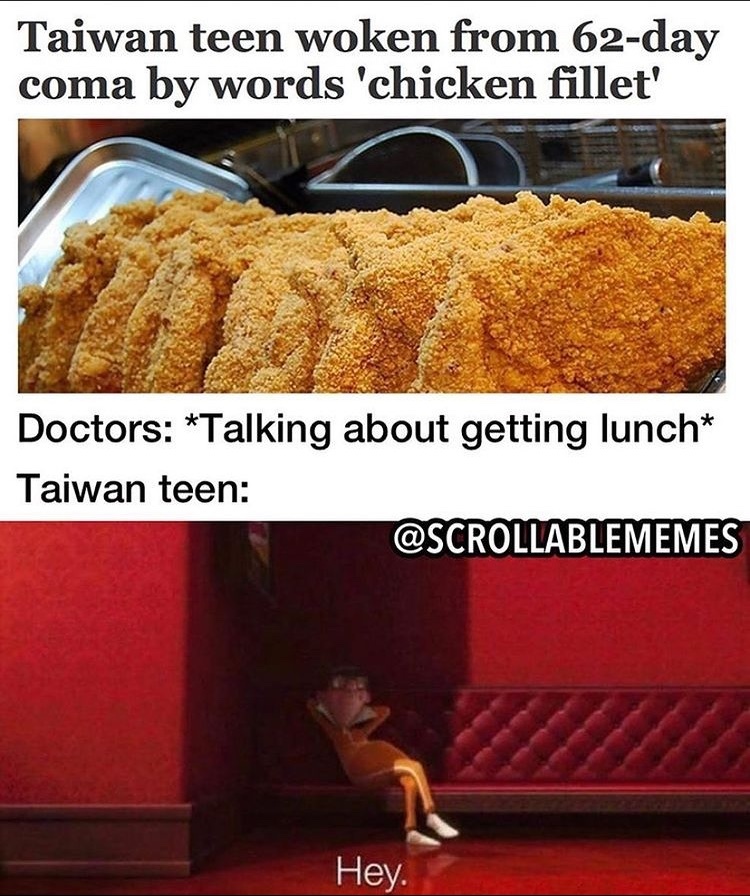 more chicken is required - meme
