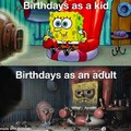 Birthdays as an adult