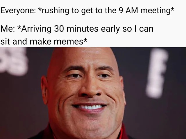 Memes and meetings