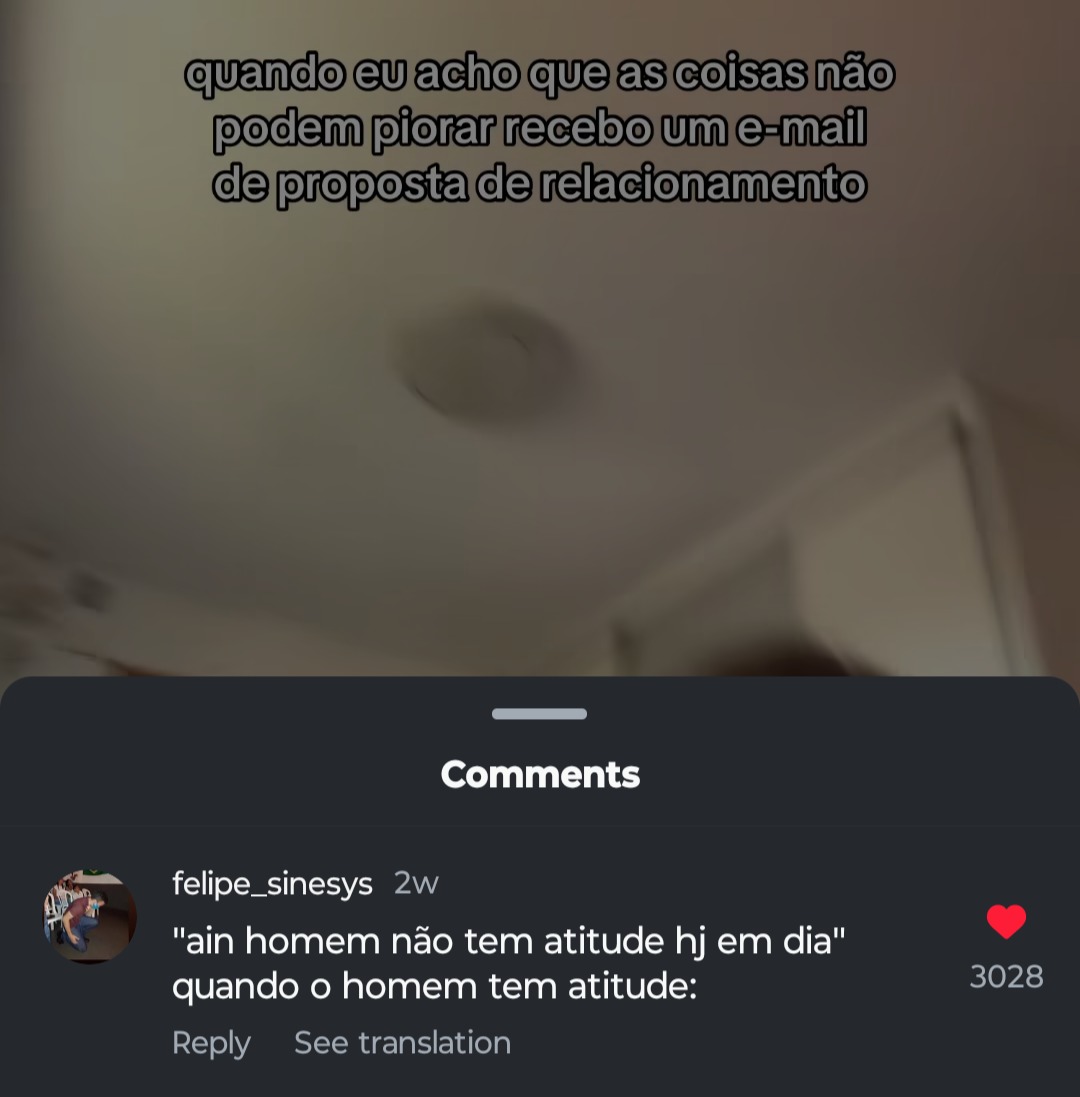 Pedido de namoro via Email - meme