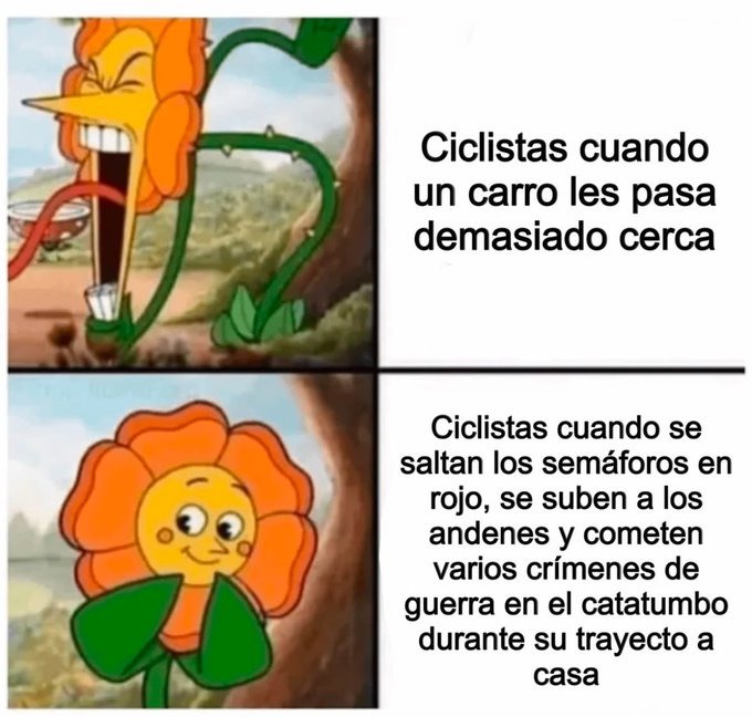 Malditos ciclistas, han destrozado el ciclismo - meme