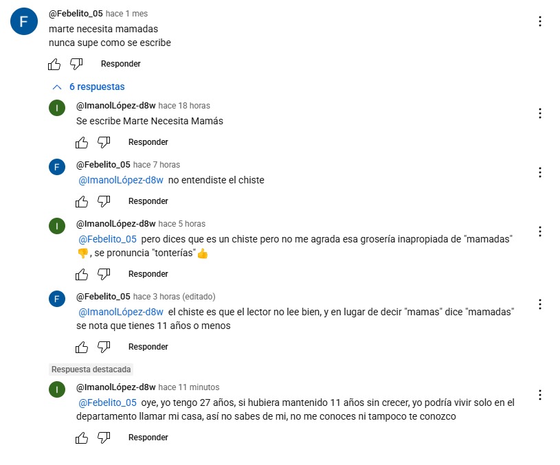 Se ofendió porque dije "mamadas" de chiste xd Video: https://www.youtube.com/watch?v=_8kOWH8_hzk - meme