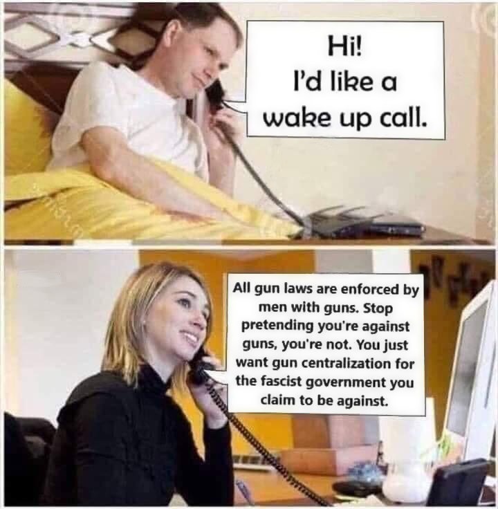 Wake up call - meme