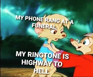 Funeral music - meme