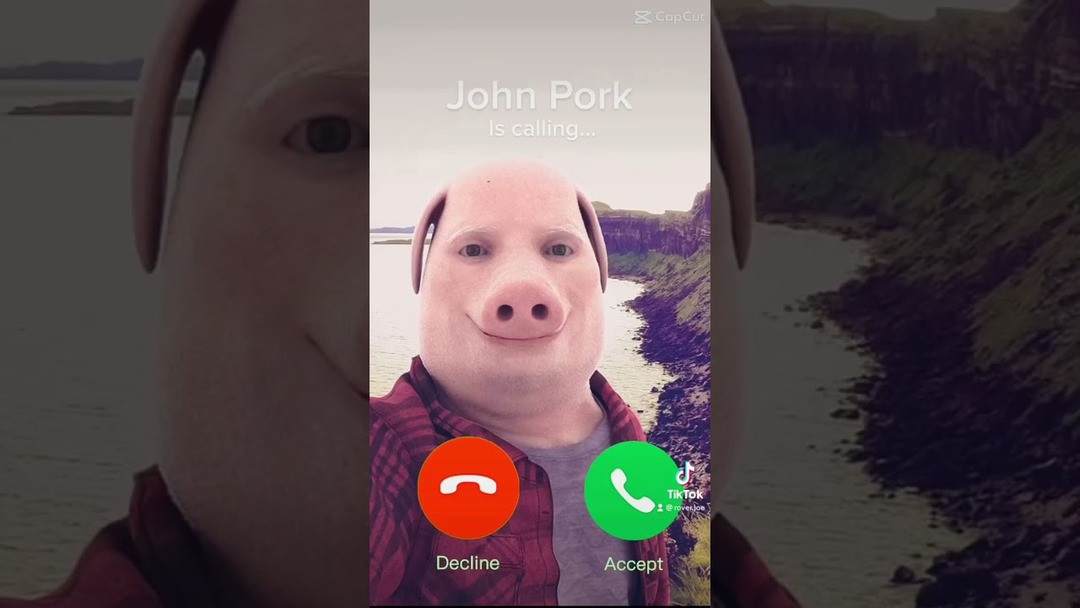 John Pork is calling... - meme