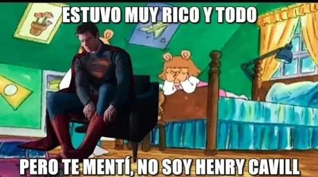Meme del nuevo superman