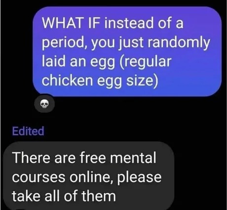 Free mental courses, take them lol - meme