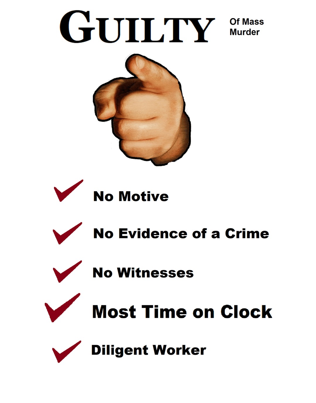 POV: You Are Guilty Of Mass Murder - meme