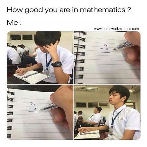 Are you good at Mathematics? - meme