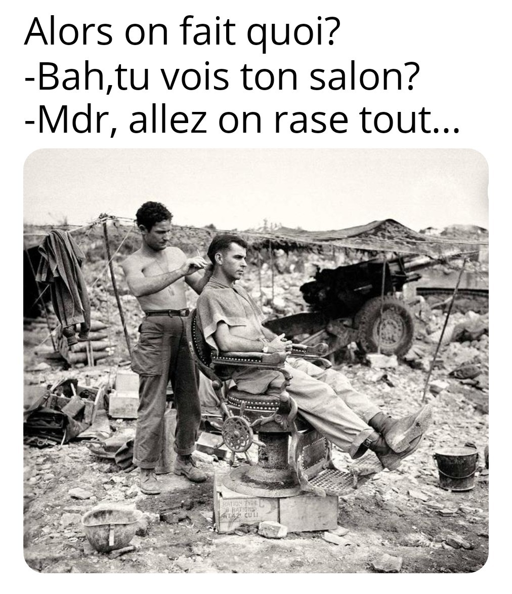 War Barber - meme