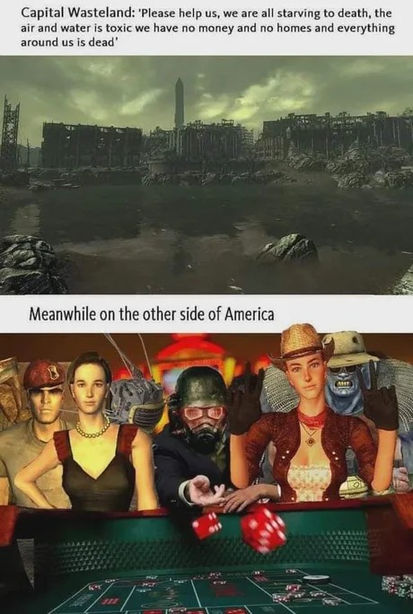 Fallout moment - meme