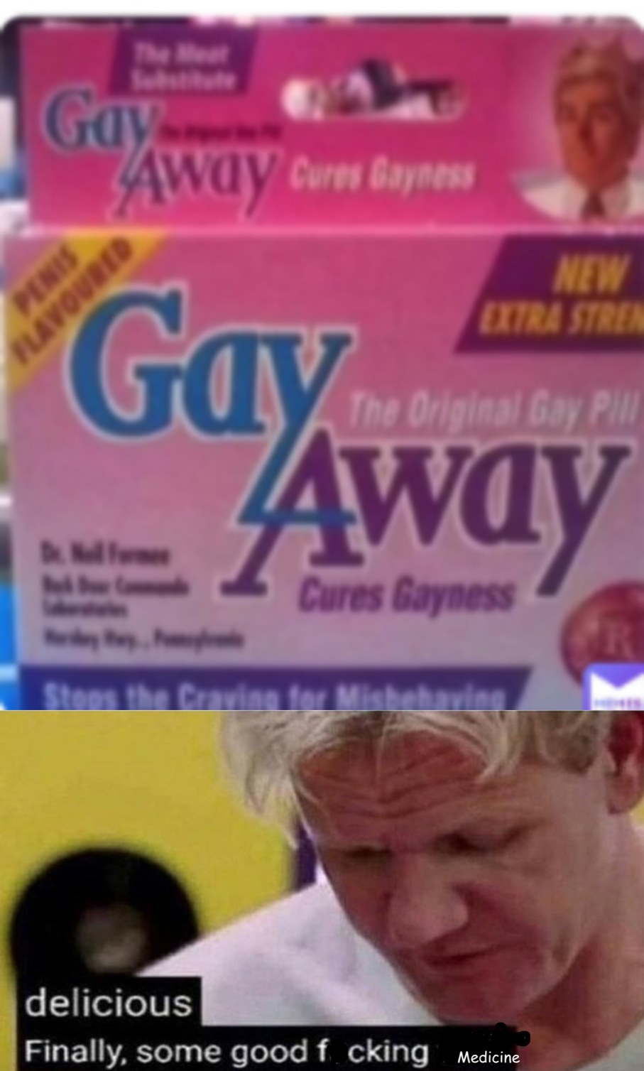 gay away - meme