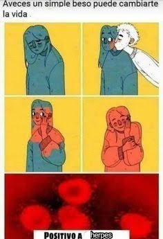 Vieron el beso? - meme