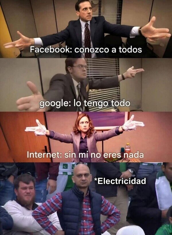 siempre pagarás electricidad - meme