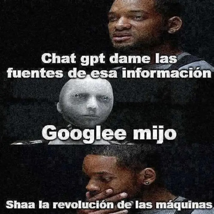 La revolución de las maquinas - meme