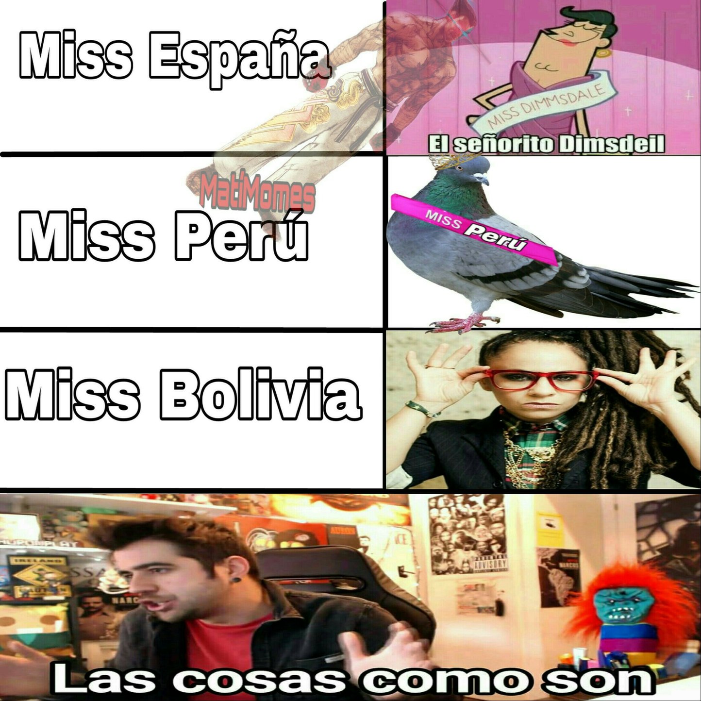 Miss España - meme