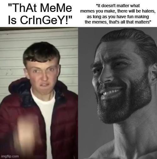 The gigachad memer