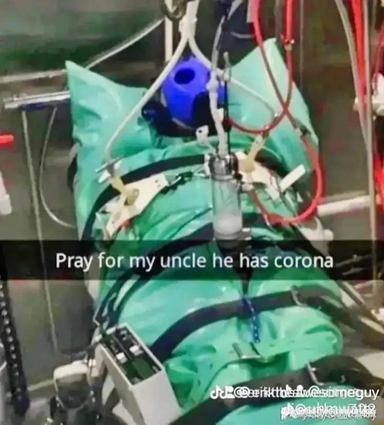 all prays to his uncle  - meme